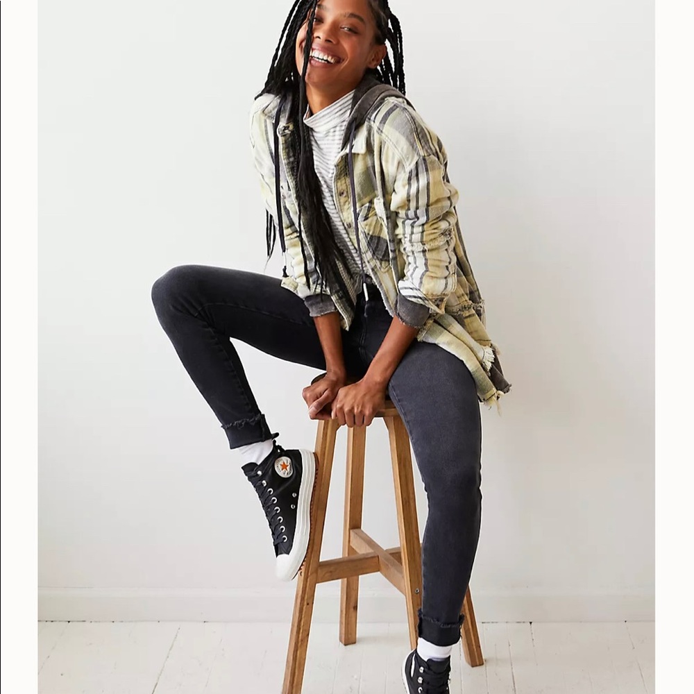 Free People Raw High-Rise Jegging - Picture 1 of 16